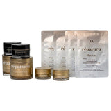 InfiniteAloe Reparneu Devotee Collection 12pc Set, Anti-Aging Cream Masks Polish