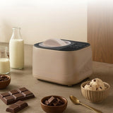 Whynter 0.8 Qt Automatic Ice Cream Maker, No Pre-Freezing Yogurt Dessert Churner