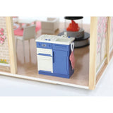 51" Carousel Cove Dollhouse, 360° Rotating, 4 Floors & 65 Accessories