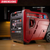 A-iPower GXS7100iRD 7100W Dual Fuel Inverter Generator