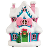 Sanrio Hello Kitty Lighted Musical Christmas Village with 13 Pieces, Batteries and Timer