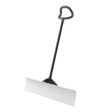Suncast 36" Snow Pusher, UHMW-PE Wide Blade, Center Force Handle & Core Shaft