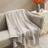 Artisans Finest Woven Geometric Throw Blanket, 60" x 70" Polyester 520 GSM Throw