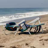 Tommy Bahama 5-Position Aluminum Folding Backpack Beach Chairs 2-Pack w/ Cooler