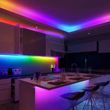 Govee Smart RGBIC Pro 49.2 ft LED Strip Lights – 64+ Scenes & Music Sync Modes