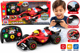 BB Junior My 1st Ferrari Formula R/C Car with Steering Wheel Remote & Mist Drift