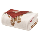 Evergrace Holiday Chenille Knit Throw Blanket – 60" × 70" Knit Holiday Gift