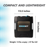 RinseKit Pro 2.0 Portable Shower – 4 Gallon Battery Pressurized Water System
