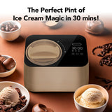 Whynter 0.8 Qt Automatic Ice Cream Maker, No Pre-Freezing Small Dessert Churner