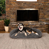 Kirkland Signature 40" Aero Cloud Faux Fur Cuddler Dog Bed, Memory Foam