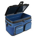 Titan PRO 48 Can Cooler – Deep Freeze Insulated Zipperless Cooler w/ Magnetic ColdLok Lid, Leak-Proof, 3-Day Ice Retention