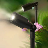Tommy Bahama Solar LED Landscape Spotlights 2-Pack 100 Lumen Flood Lights