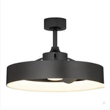 Artika Austin 23" LED Fandelier – Modern Flush Mount Ceiling Fan with Remote Control