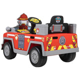 Paw Patrol Marshall 12V Fire Truck Ride-On Car 60-Min 66 lb Capacity Toy Vehicle