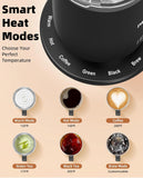 Nuwave Hot Brew Self-Heating Travel Mug with LED Display and Brewing System