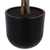 CGH 6' Faux Laurel Tree with Planter – Realistic Look, Hassle-Free Maintenance