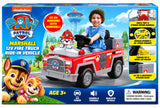 Paw Patrol Marshall 12V Fire Truck Ride-On Car 60-Min 66 lb Capacity Toy Vehicle