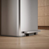 Kohler 45L Stainless Steel Step Trash Can, 13-Gal Bag Compatible Quiet-Close Lid