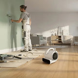 Lasko Super Fan MAX Air Mover Blower Fan – High Velocity Floor Fan w/ Power Outlets
