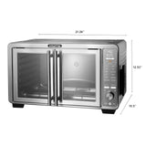 Gourmia XL Digital Countertop Oven w/ Air Fry, Temperature Probe, Stainless