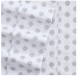 South Point Home Fashions Microfiber 6-Piece Sheet Set, Ultra Soft Brushed Polyester Bedding