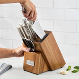 Cuisinart German Steel 10-piece Knife Block Set with Built-in Sharpener