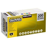 Kirkland Signature 400-count Nitrile Exam Gloves - Powder-free and Non-sterile