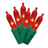 Holiday Time 21 Ft 100-Count Incandescent Mini Christmas String Lights, 2 Pack