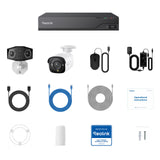 Reolink 8CH 4K+ NVR Security System w/ 6 Bullet + 1 Panoramic Camera, 2TB HDD