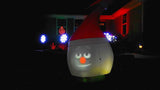 Mr. Chill 6 ft. ANIMAT3D Inflatable Snowman with Projected Animation and Sound