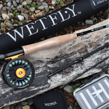WETFLY Element Black Ops Fly Rod Kit 5WT 9FT – Carbon Fiber, Reel & Case