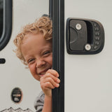 RVLock Compact RV Keyless Entry Door Handle with Keypad & 2 Key Fobs