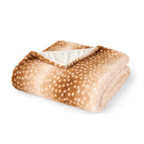 Member's Mark 60" x 70" Luxury Faux Fur Throw with Micromink Backing & Gift Box
