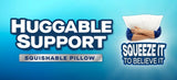 Sealy Sterling Huggable Pillow 2-pk, 20" × 28" with Removable Micro Plush Covers