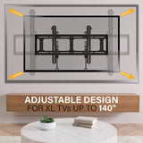 Sanus Home 65"- 140" Tilt Motion Extra Large TV Mount