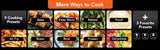 Gourmia 9 Qt Digital Air Fryer Ceramic Basket 12 Presets Viewing Window GAF998