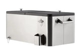 Trinity Stainless Steel Ice Cart Cooler with Wheels & Cover - Party Hard Cooler