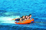 WOW Sports Nova 3-Person Towable Deck Tube – Tapered Boat Tube