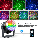 Christmas Snowflake Projector LED Moving Snowfall Laser Light Party Strobe Lamp