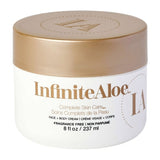 InfiniteAloe Complete Skin Care 4pc Set, Face & Body 11 oz Cream, Scent Choices