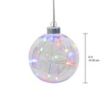 Member’s Mark 9-Piece Twinkling LED Globe Light Set, 16' Lighted Length with Remote & Timer