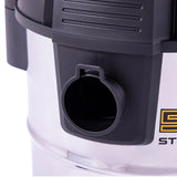 DeWalt 8-Gallon Stainless Steel Wet Dry Vacuum - 4 HP Commercial Vacuum Cleaner