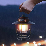 Lepro Vintage Dimmable LED Rechargeable Metal Camping Lantern