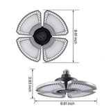 Westinghouse 8000-Lumen LED Deformable Utility Lights with 4 Adjustable Panels, Set of 2