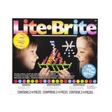 Lite-Brite Bold & Bright Classic Light-Up Board Toy with 206 Pegs, Creative Gift