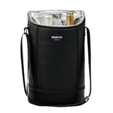Igloo Luxe Leather Beverage Tote Cooler Bag,Igloo Beverage Tote MaxCold Backpack