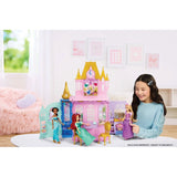 Disney Princess Close & Carry Castle Playset Portable Foldable 5 Play Areas 20pc