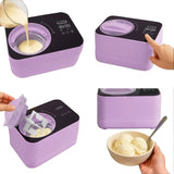 Whynter 0.8 Qt Automatic Ice Cream Maker, No Pre-Freezing Yogurt Dessert Churner
