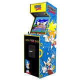 Arcade1Up Sonic the Hedgehog Supreme Home Arcade Machine, 19" Screen & 4 Games