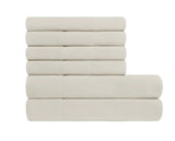 South Point Home Fashions Microfiber 6-Piece Sheet Set, Ultra Soft Brushed Polyester Bedding